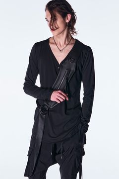 Emboss Silley Jersey Body Bag / エンボス シレー ジャージ ボディ バッグ