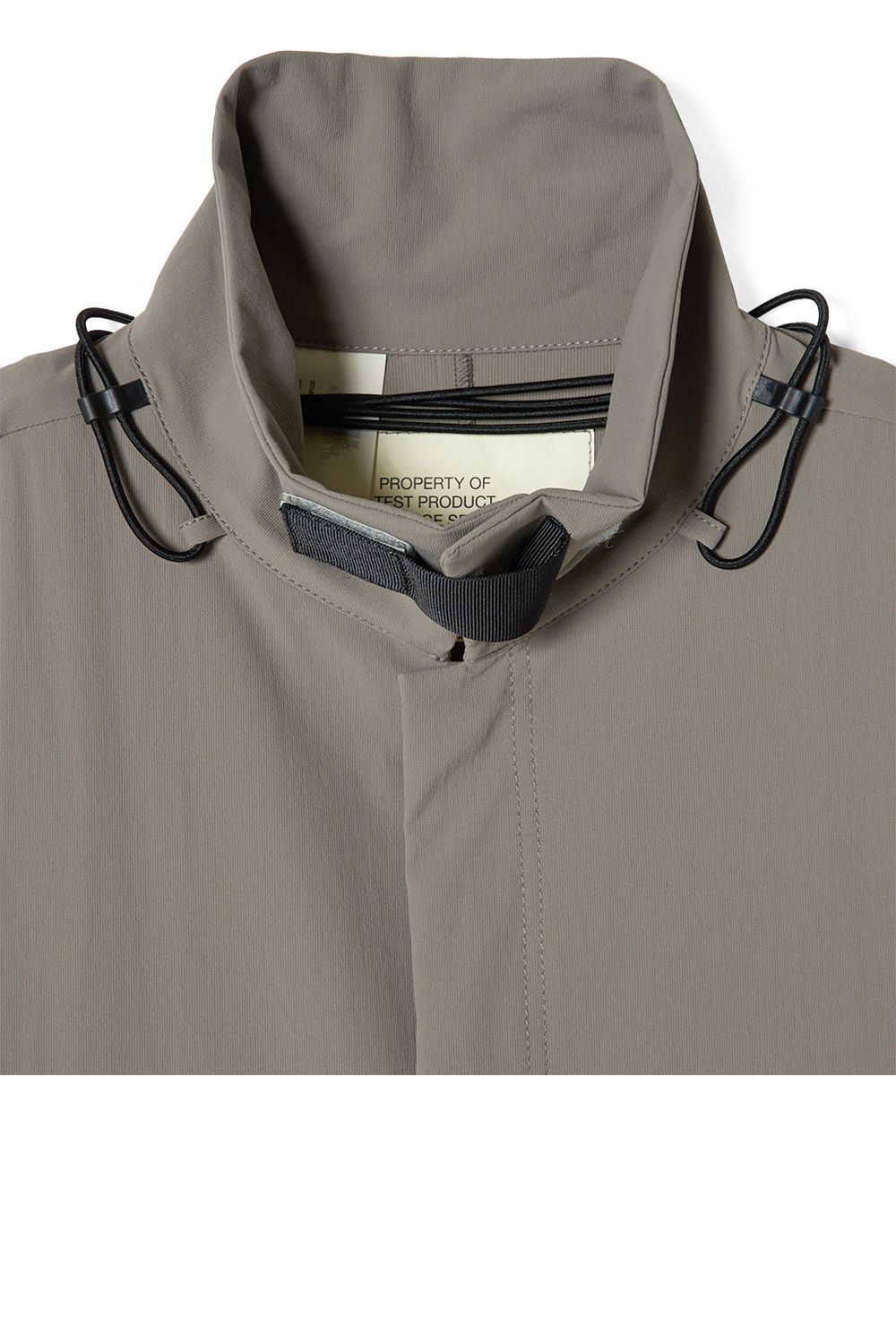 N.HOOLYWOOD TEST PRODUCT EXCHANGE SERVICE DRAWSTRING SHIRT / エヌハリウッド テストプロダクトエクスチェンジサービス ドローストリング シャツ