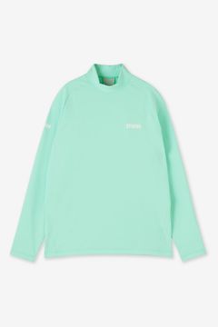 SIDE MESH LONG SLEEVE MOCKNECK / サイドメッシュ ロングスリーブ モックネック  ティー