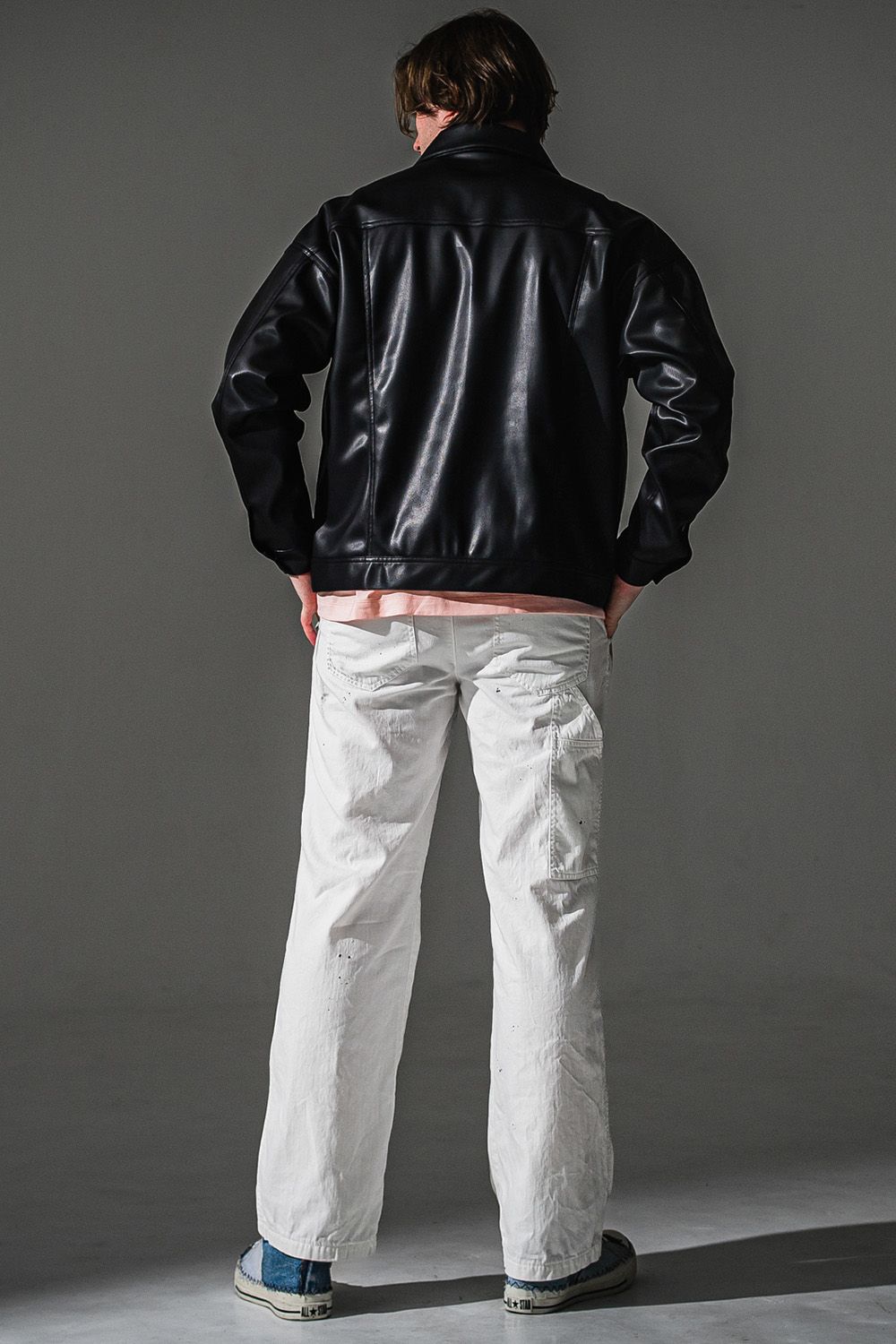 LEATHER 2ND G / エコレザー 2nd型 Gジャン