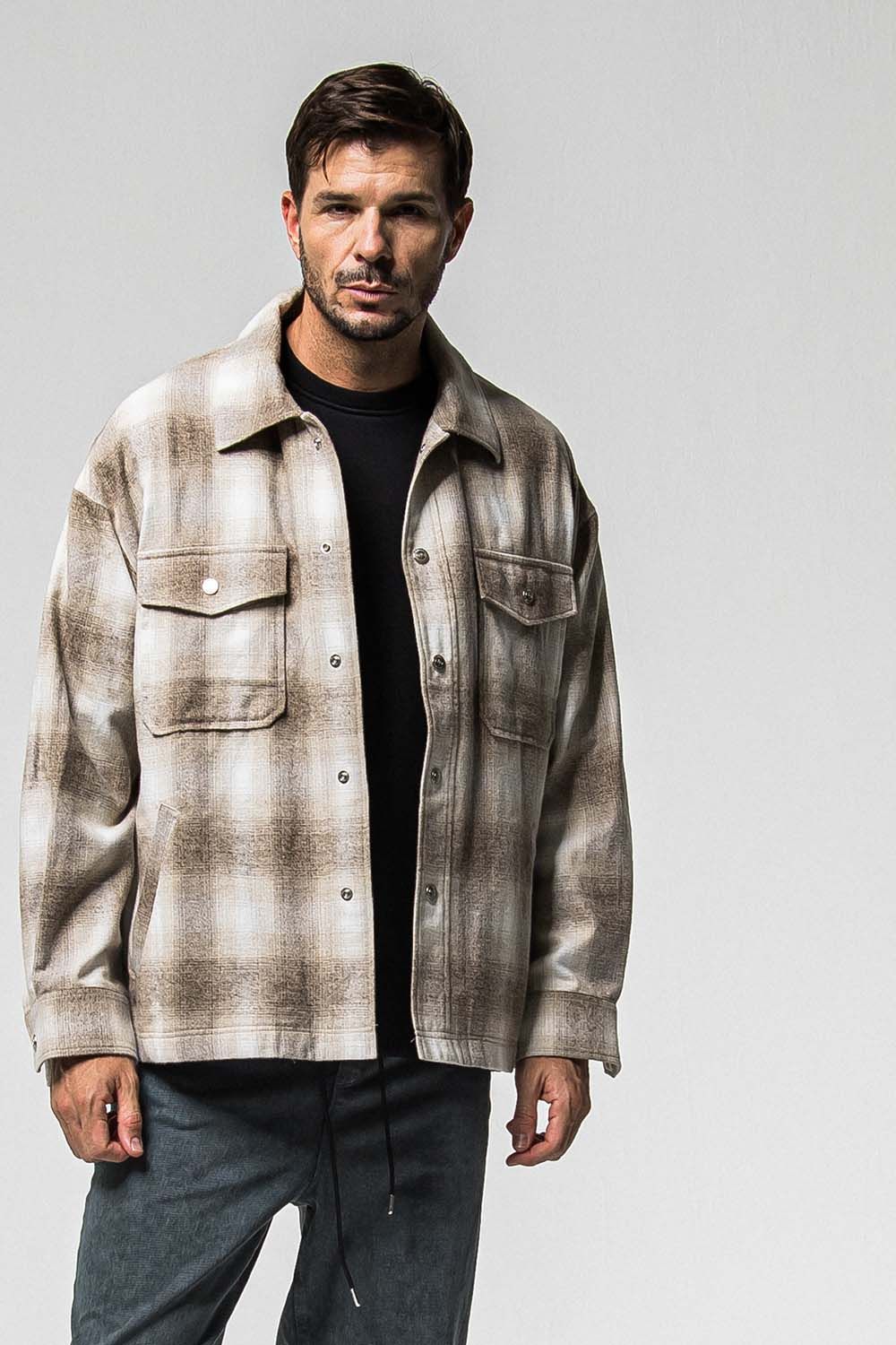 FLANNEL CHECK JK / フランネル チェック ジャケット