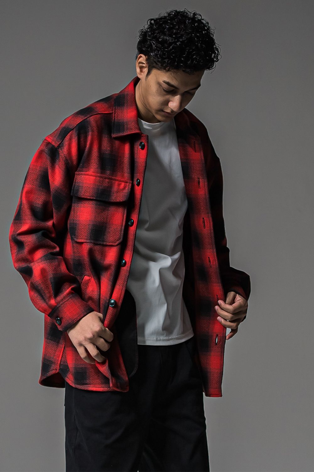 CHECK CPO SHIRTS JK  / チェック CPOシャツジャケット