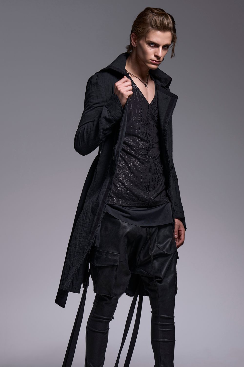 W-Gauze Napoleon Jacket / ダブルガーゼ ナポレオンジャケット