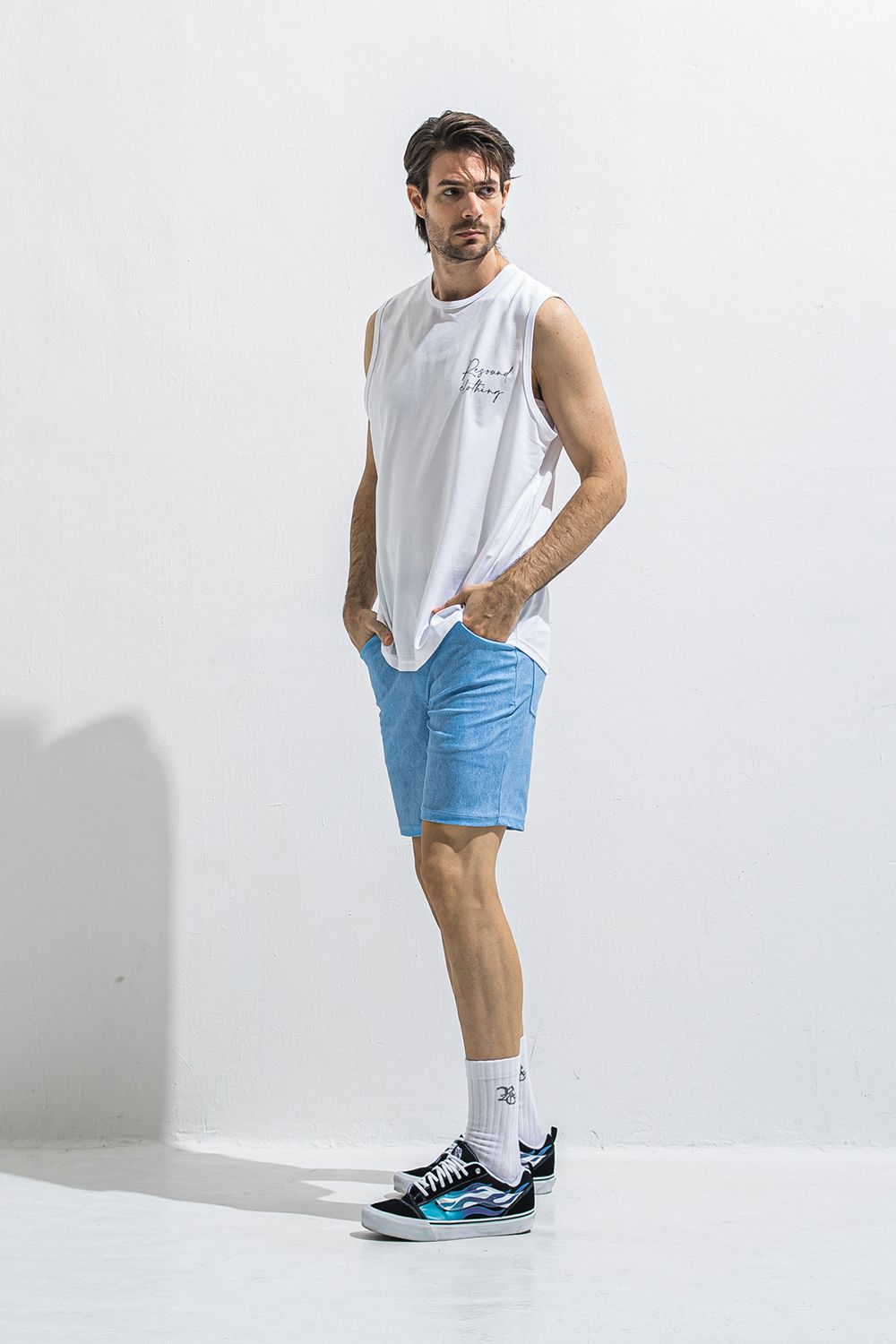 RUSH DENIM SHORTS / ラッシュ デニムショーツ