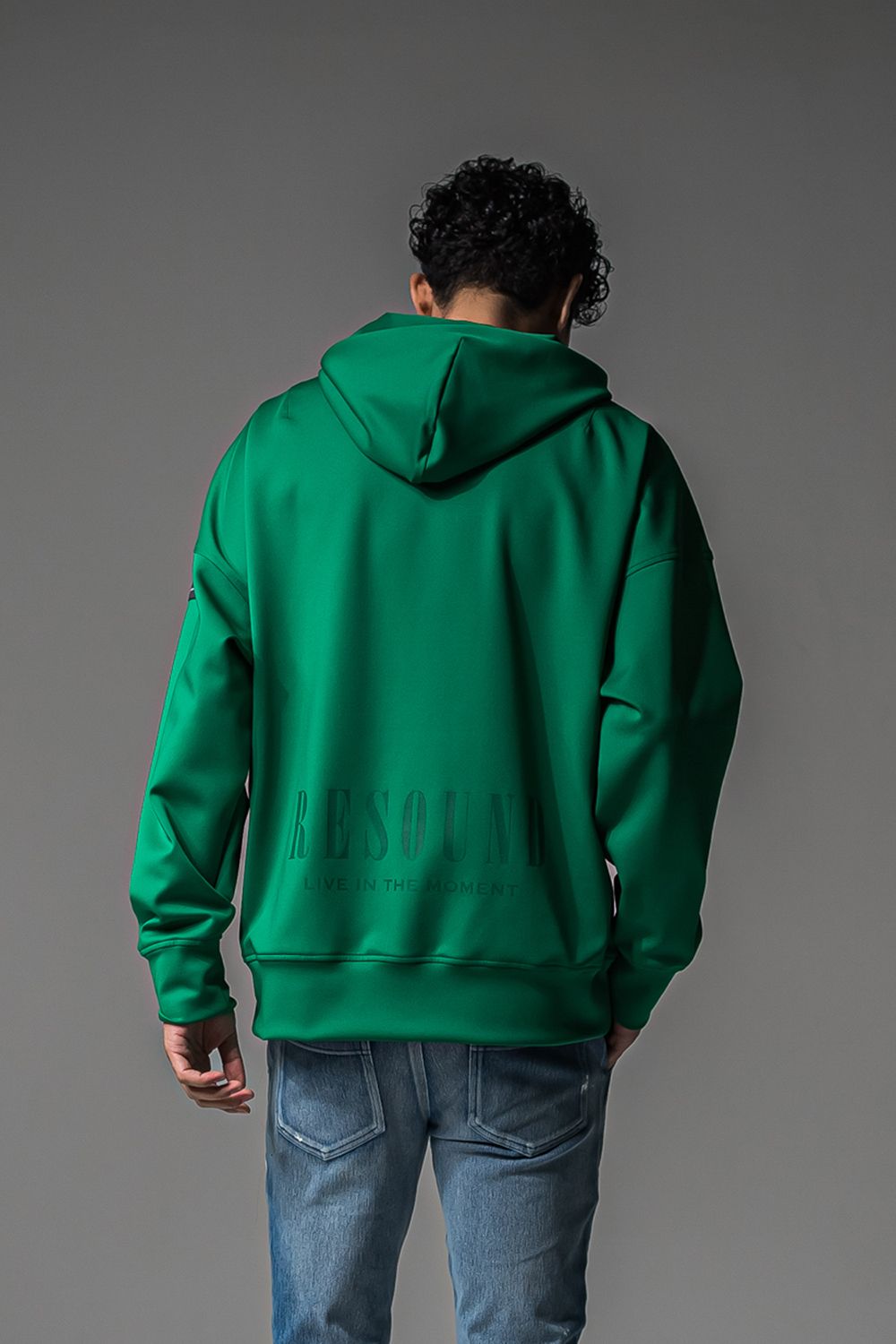 BACK ID LOOSE HOODIE / バックロゴ ルーズフーディー