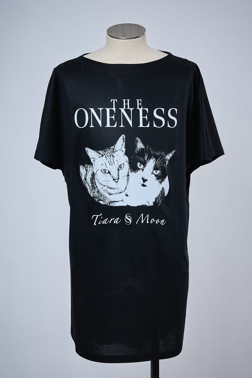 Organic Cotton French Sleeve T / Super Givers × THE ONENESS  犬猫保護活動チャリティー フレンチスリーブ Tシャツ