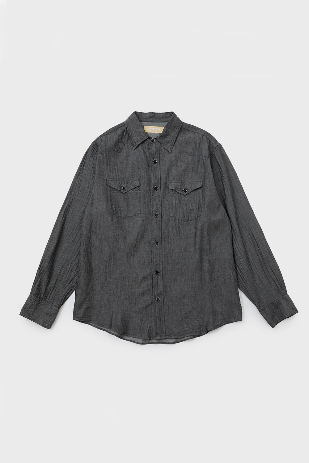 2.4oz denim shirt / 2.4オンス デニム シャツ