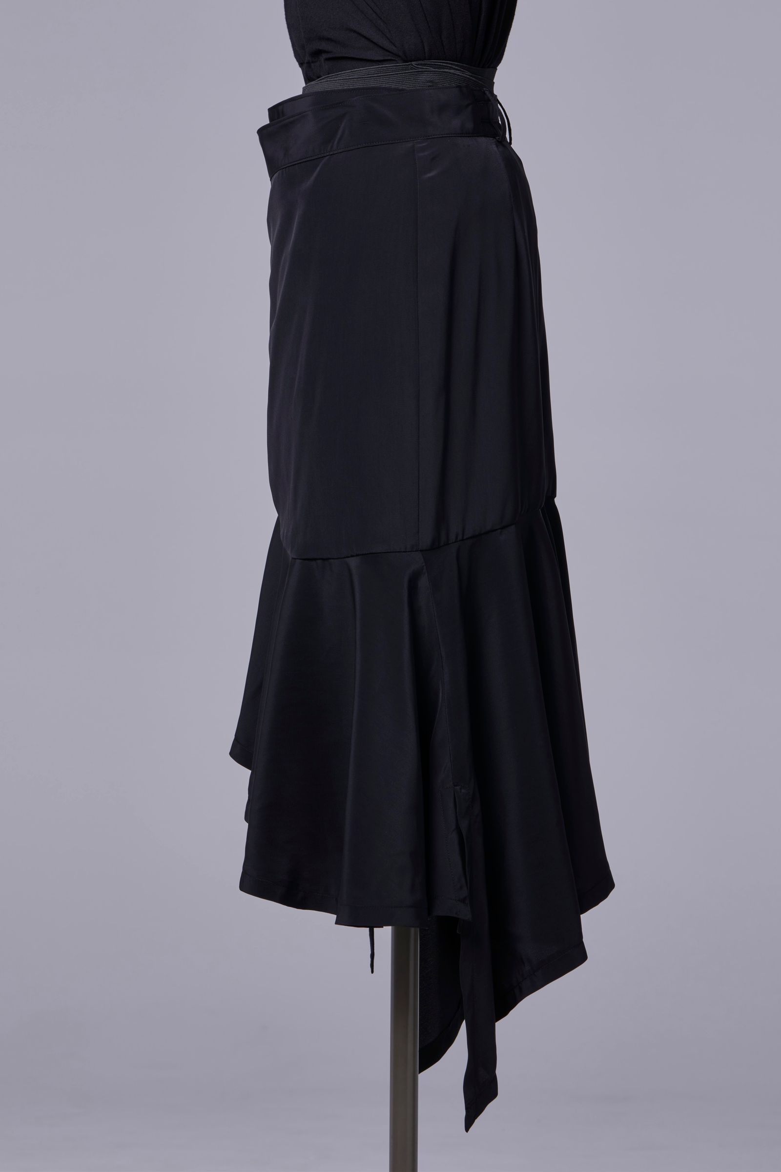 Eco Decine Wrap Frill Skirt / ラップ フリルスカート