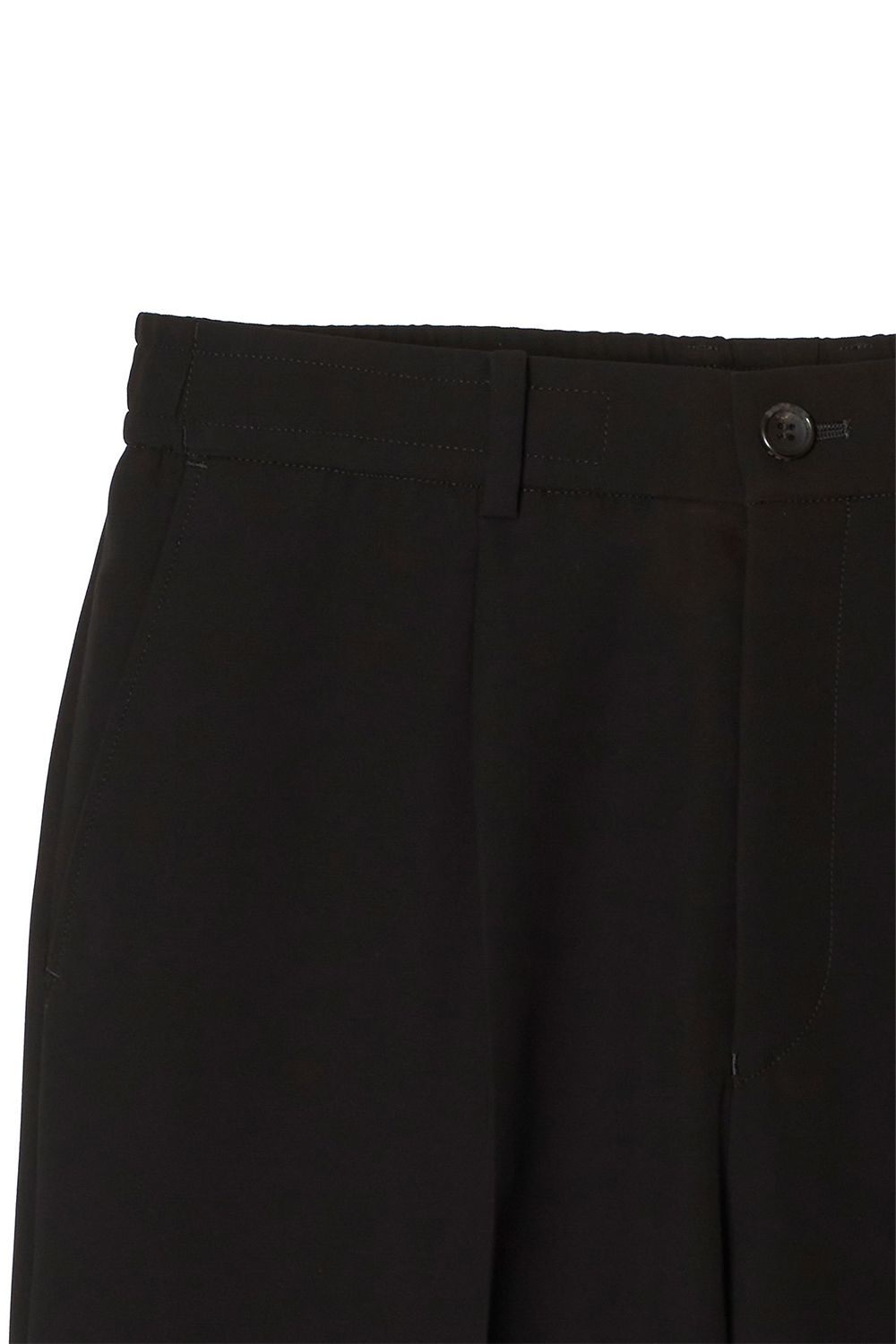 N.HOOLYWOOD COMPILE WIDE TAPERED EASY SLACKS / エヌハリウッド コンパイル ワイドテーパード イージースラックス