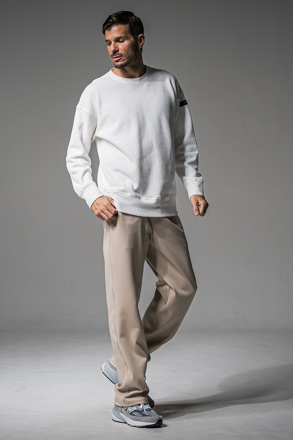 CHRIS EASY WIDE TUCK PANTS / クリス イージーワイドタックパンツ