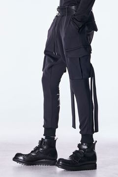 Double Knit Jersey Sarrouel Pants / ダブル ニット ジャージ サルエル パンツ