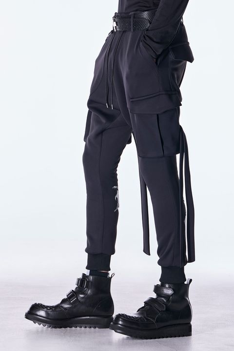 Double Knit Jersey Sarrouel Pants / ダブル ニット ジャージ サルエル パンツ