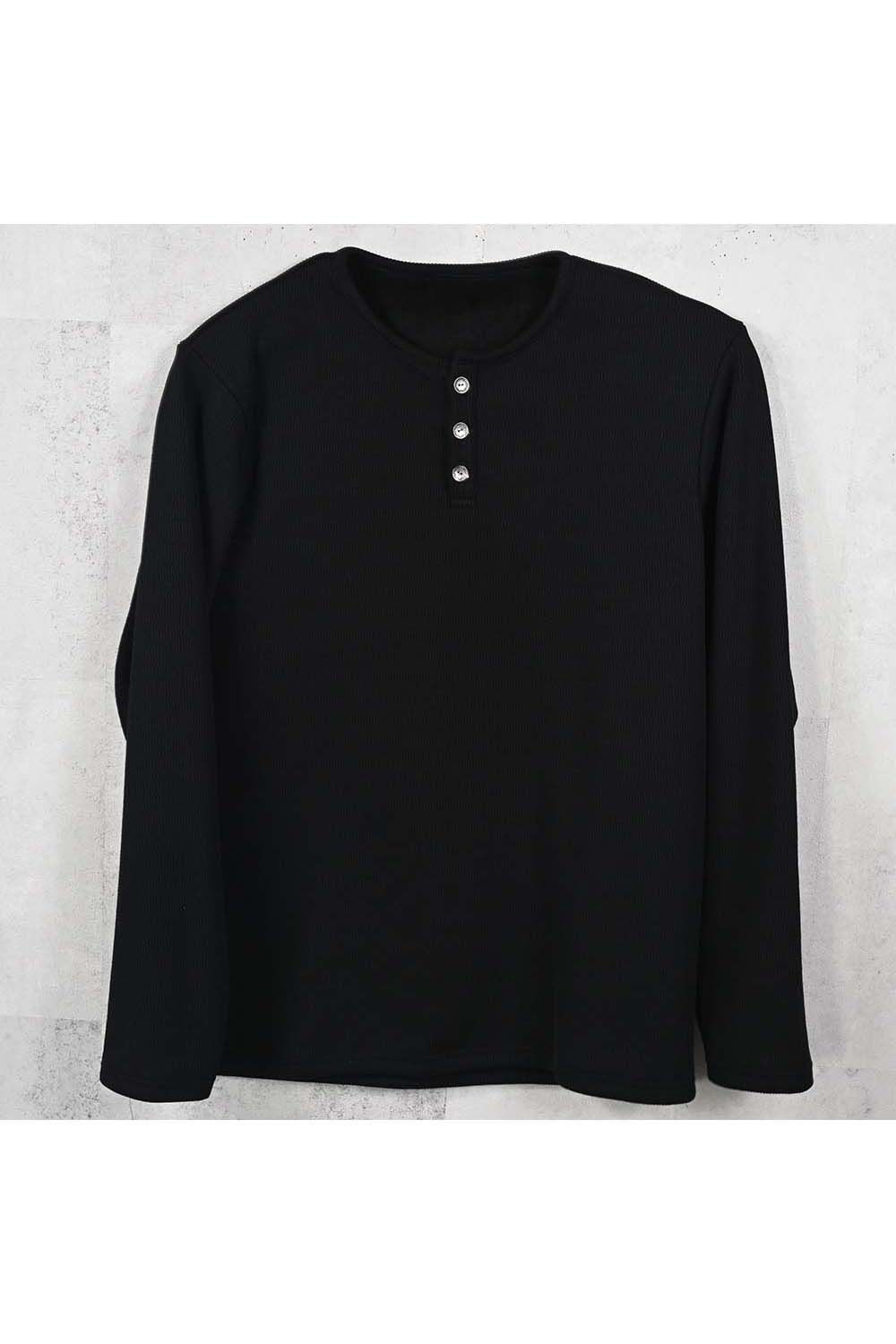 VELOURS FLEECE THERMAL HENRY / ベロア フリース サーマル ヘンリーネック