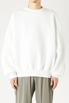 N.HOOLYWOOD TEST PRODUCT EXCHANGE SERVICE CREWNECK SWEATSHIRT / エヌハリウッド テストプロダクトエクスチェンジサービス クルーネック スウェットシャツ