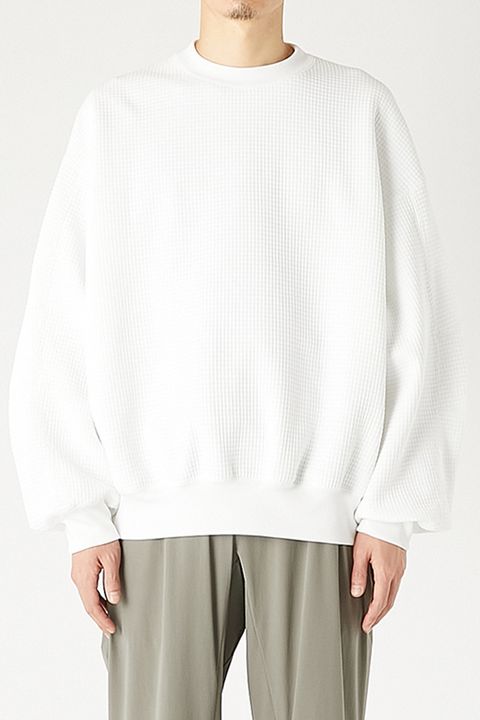 N.HOOLYWOOD TEST PRODUCT EXCHANGE SERVICE CREWNECK SWEATSHIRT / エヌハリウッド テストプロダクトエクスチェンジサービス クルーネック スウェットシャツ