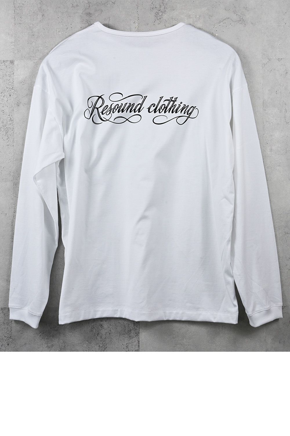 PIN ST RC OVER LONG SLEEVE TEE / ピンストライプ RC ロゴ  オーバー ロングスリーブ Tシャツ