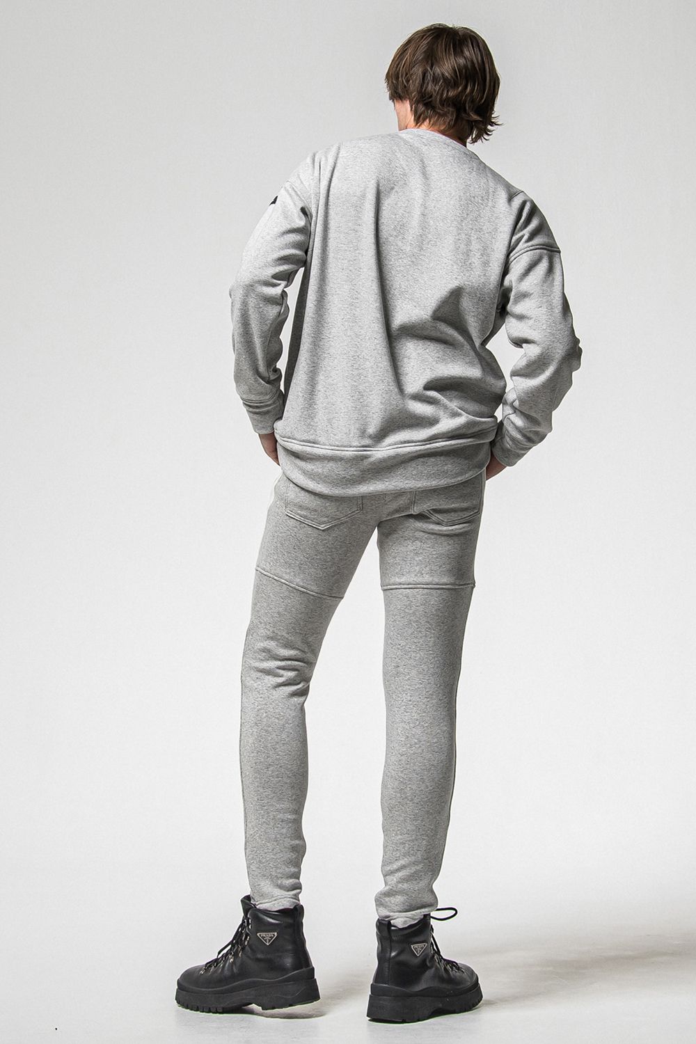 FRIDAY OLD LOGO VELOURS FLEECE TRINER / FRIDAYコラボ オールドロゴ 裏ベロアフリーストレーナー