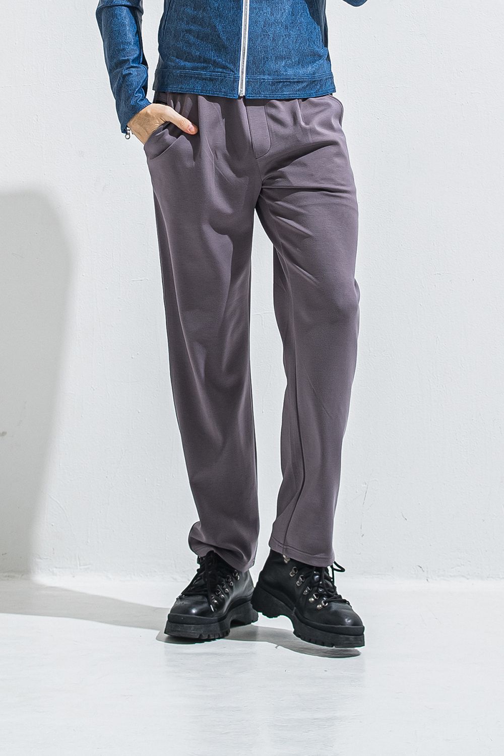 SEMI WIDE TUCK PANTS / セミワイド タック パンツ