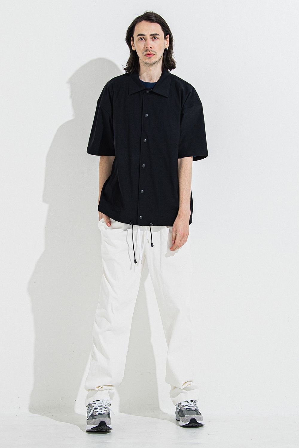NYLON HALF COACH JACKET / ナイロン ハーフ コーチジャケット
