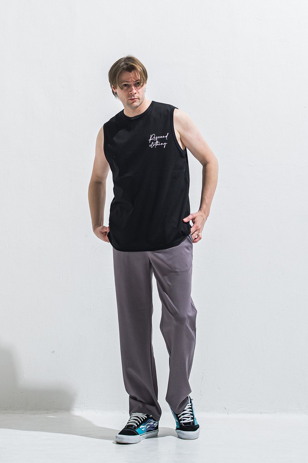 OVER NO SLEEVE / オーバーサイズ ノースリーブ