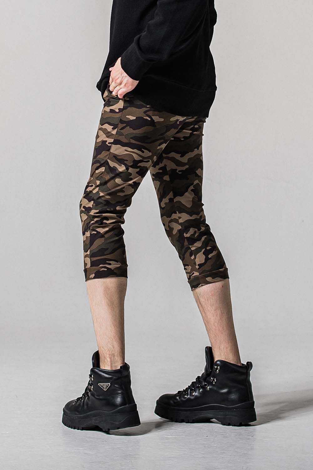 RE CROPPED PT / ナイロン イージー クロップドパンツ