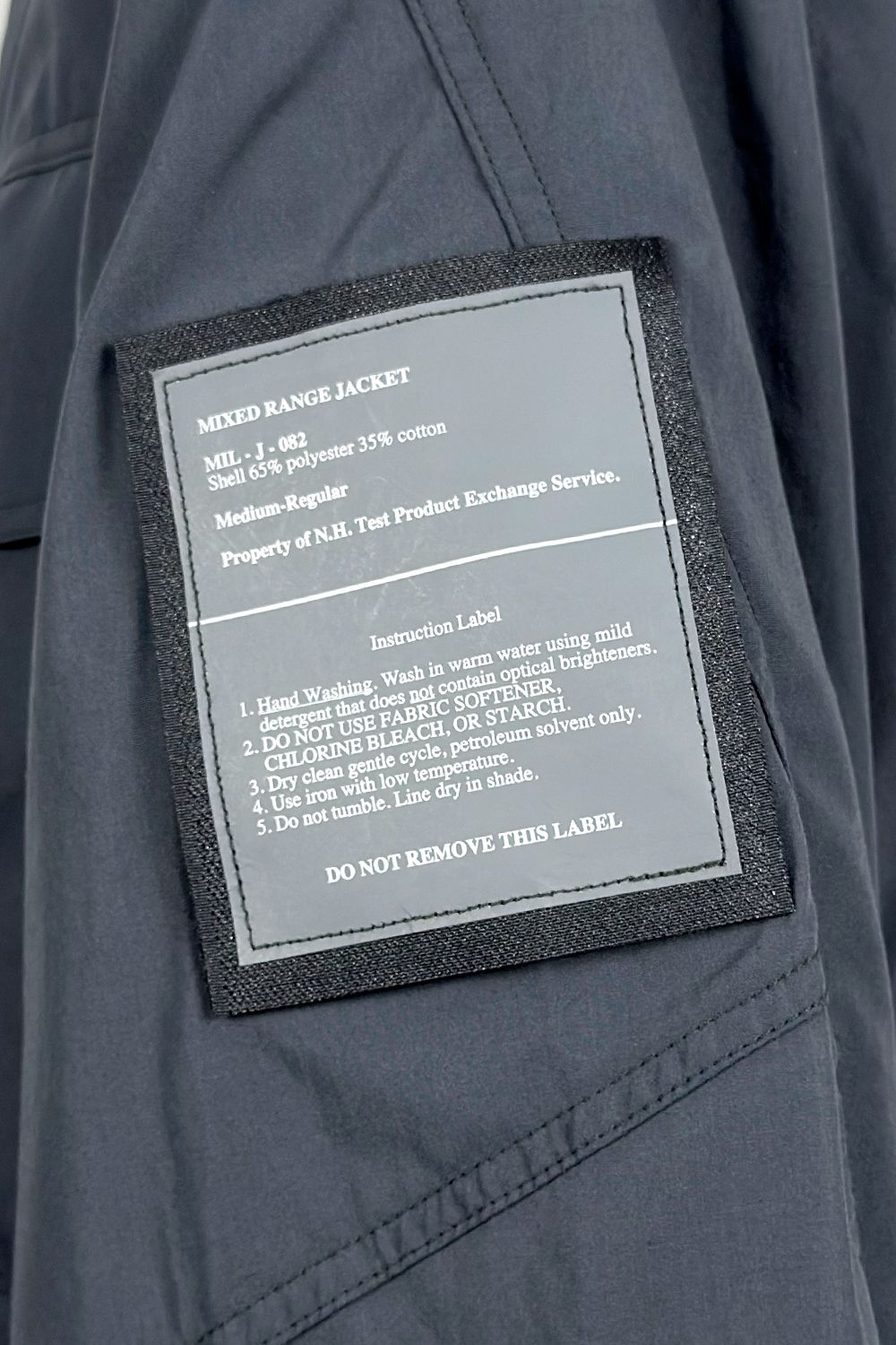 N.HOOLYWOOD TEST PRODUCT EXCHANGE SERVICE STAND COLLAR BLOUSON / エヌハリウッド エクスチェンジ サービス スタンドカラー ブルゾン