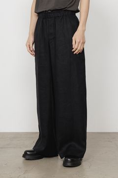 LINEN TROPICAL WIDE LEG EASY PANTS / リネントロピカル ワイドレッグイージーパンツ