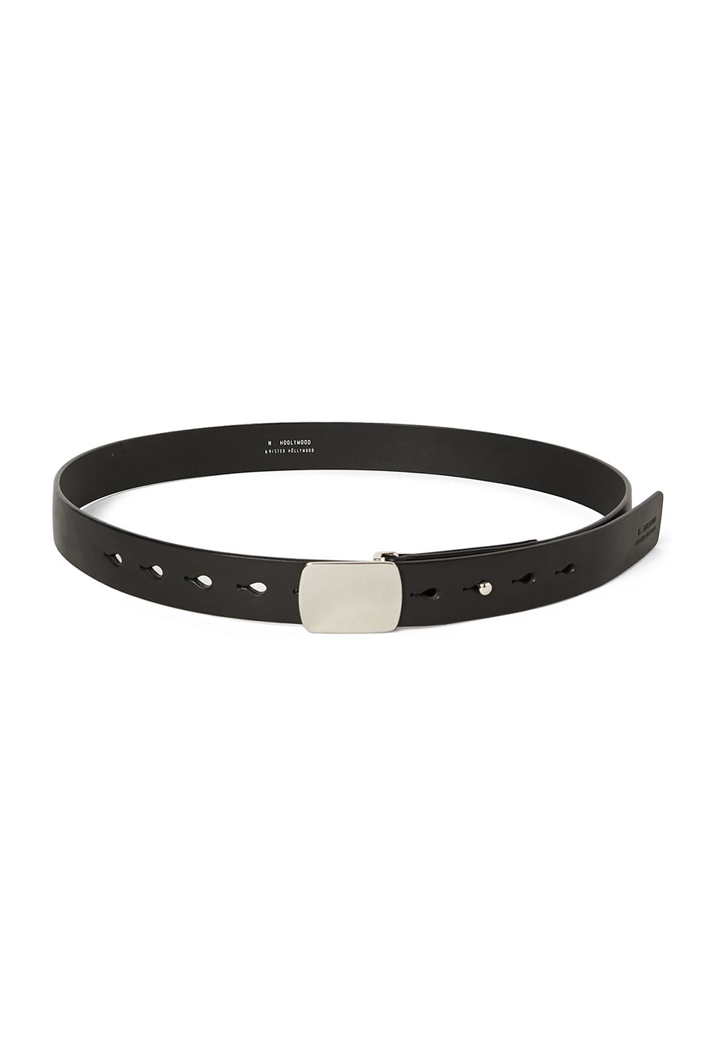 N.HOOLYWOOD COMPILE BELT / エヌハリウッド コンパイル レザー ベルト