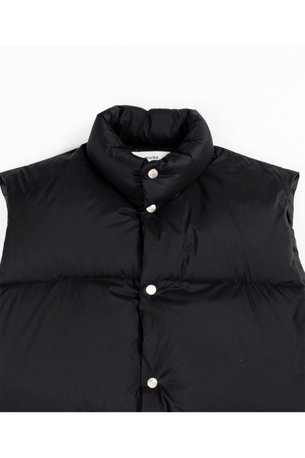 marka - RECYCLE NYLON MINI RIPSTOP DOWN VEST / リサイクル