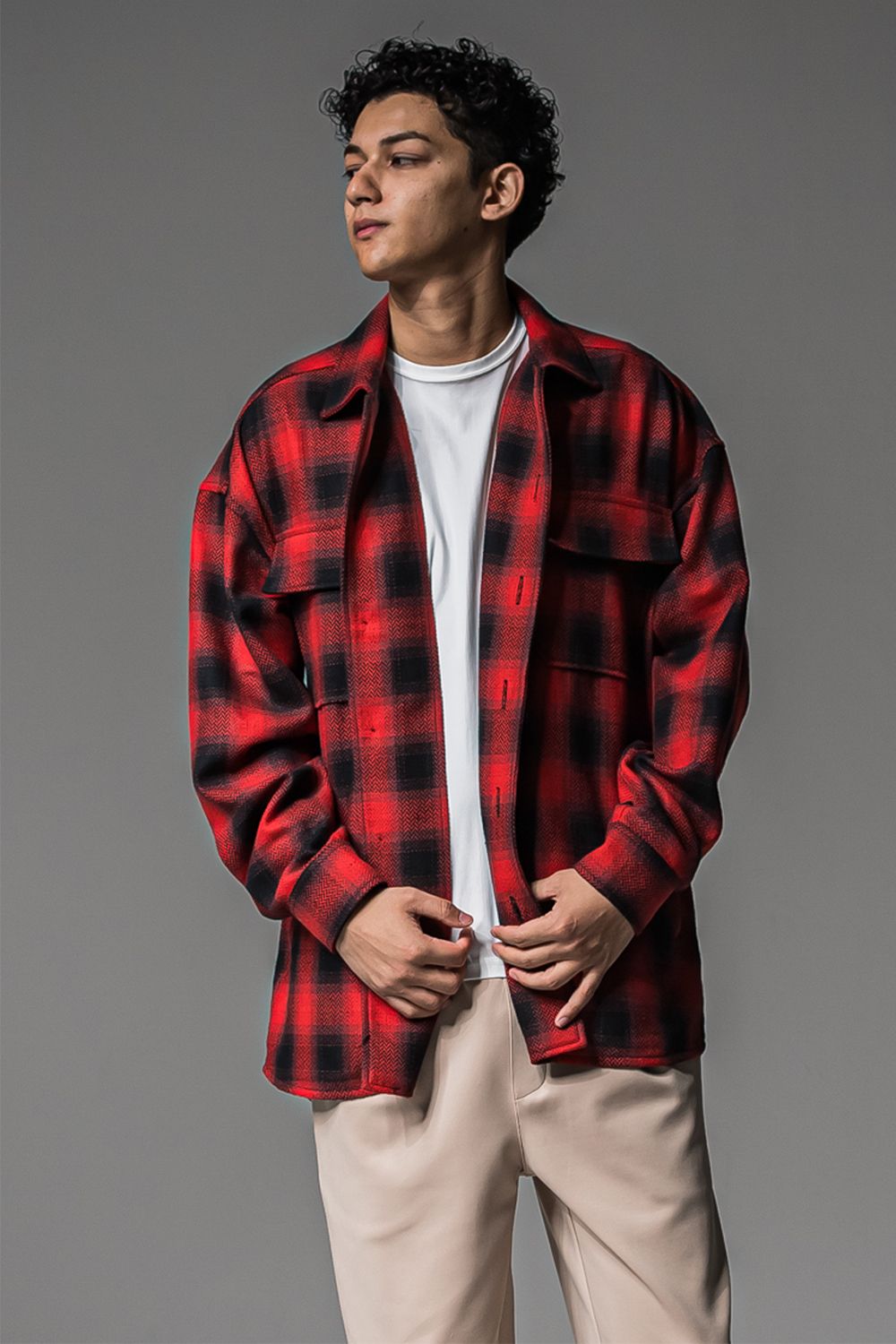 CHECK CPO SHIRTS JK  / チェック CPOシャツジャケット