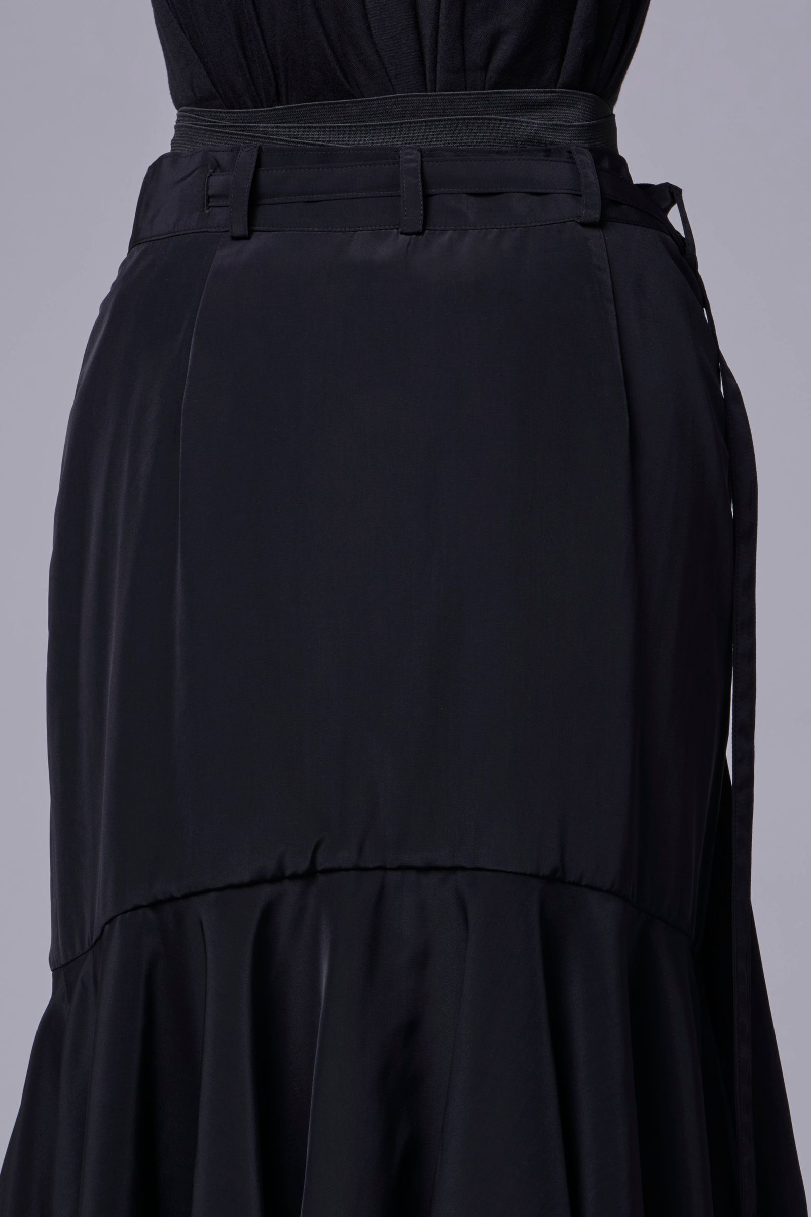 Eco Decine Wrap Frill Skirt / ラップ フリルスカート