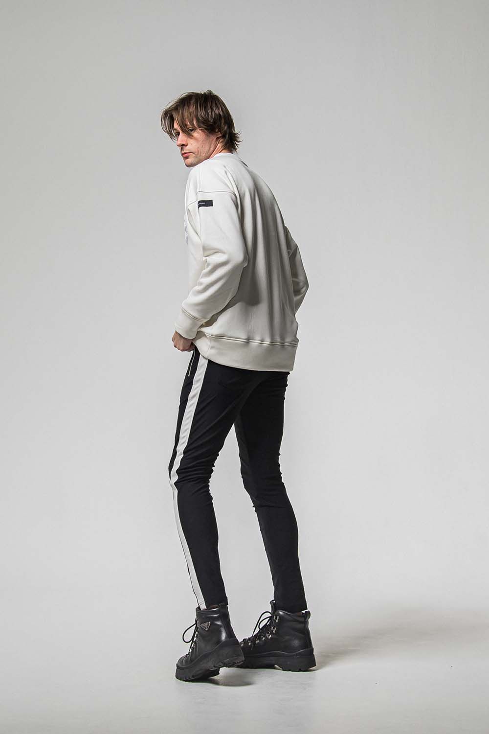 LEATHER LINE TRUCK PT / レザー ライン トラックパンツ