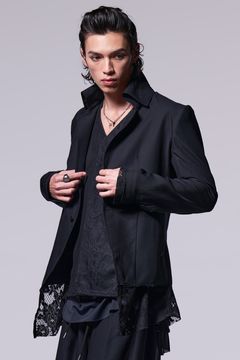 Tencel Gabardine Layered Short Single Napoleon / テンセル ギャバジン レイヤード ショート シングル ナポレオン