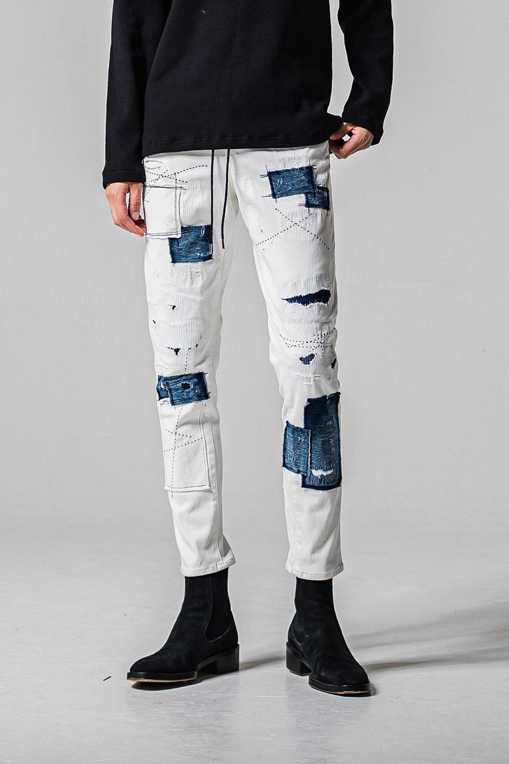 MICK DENIM JERSEY  / ミック デニム ジャージーンズ