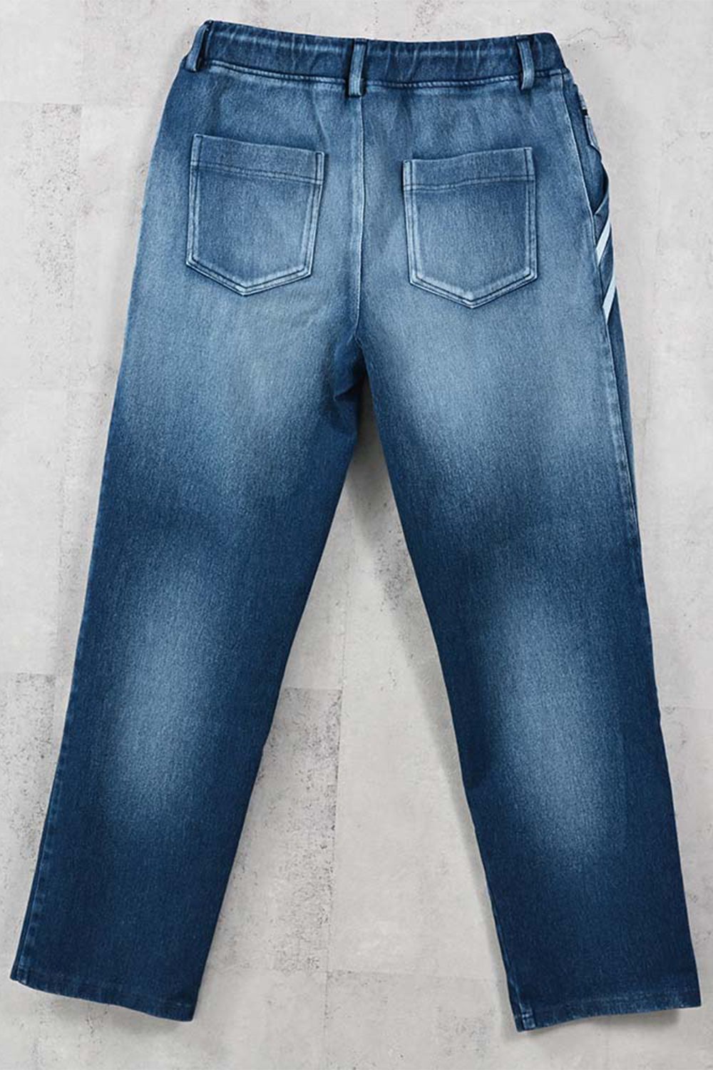 EDGE DENIM SEMI WIDE PT / エッジ デニム セミワイドパンツ