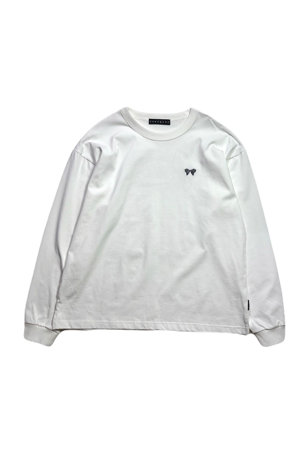 WING EMB LOVE L/S T / ウイングクロスガン エンブロイダリー ラブ クリスタル ロングスリーブ Tシャツ