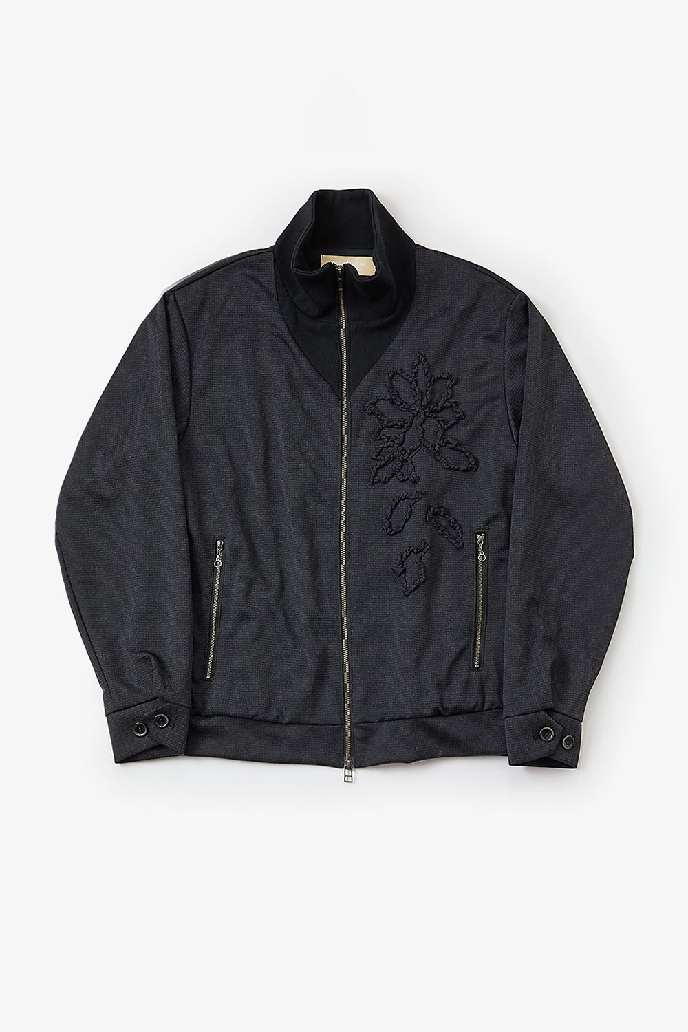 Tape embroidery track JKT / テープ エンブロイダリー トラック ジャケット