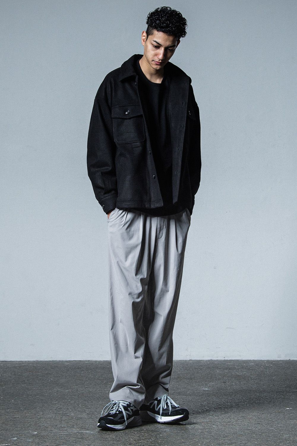 RESOUND CLOTHING - MELTON OVER CPO JK / RC25-JK-004 / メルトンCPOジャケット / オフホワイト  | LUKE