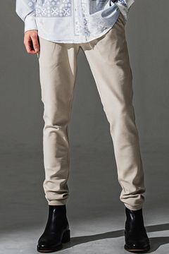 CHRIS EASY BLISTER TUCK PANTS / ブリスターニット クリス イージー タック パンツ