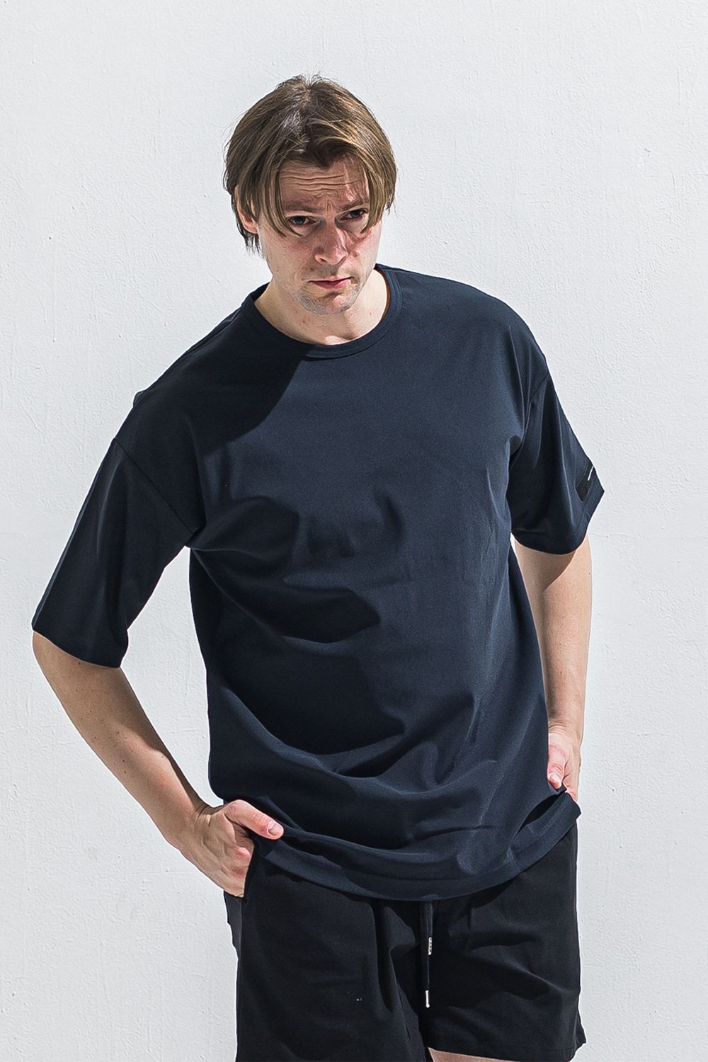 NYLON OVER TEE / ナイロン オーバーサイズ Tシャツ