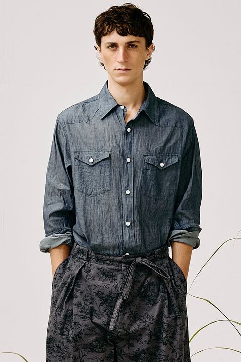2.4oz denim shirt / 2.4オンス デニム シャツ