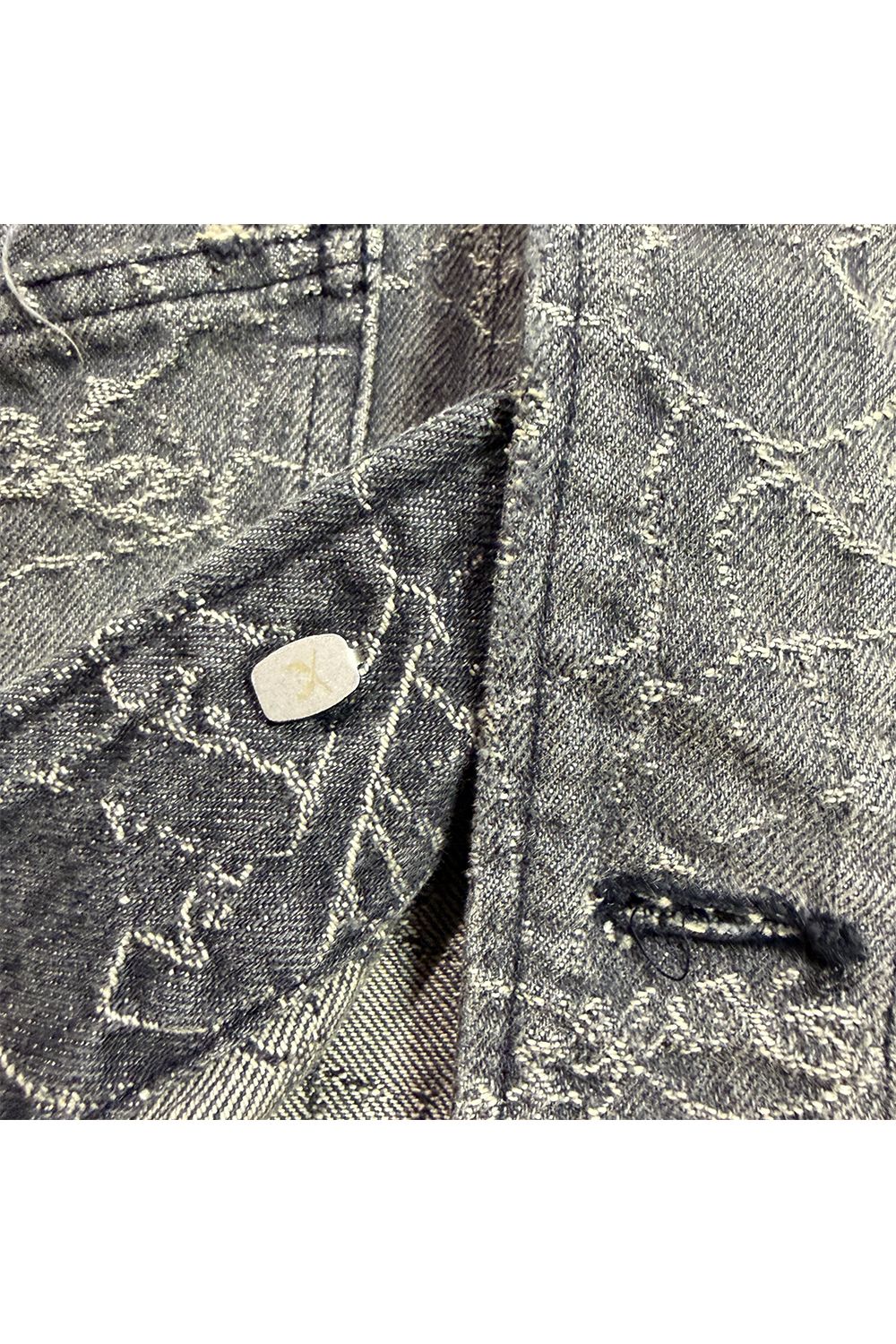 SPIDER JAQ DENIM JKT / スパイダー ジャガード デニム ジャケット