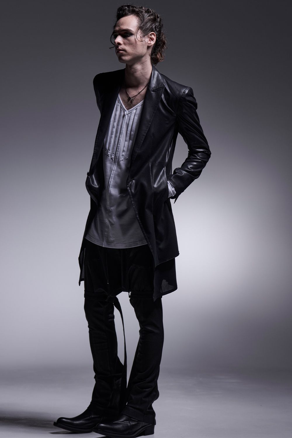 kiryuyrik - 130 Chintz Layered Jacket / チンツ レイヤード