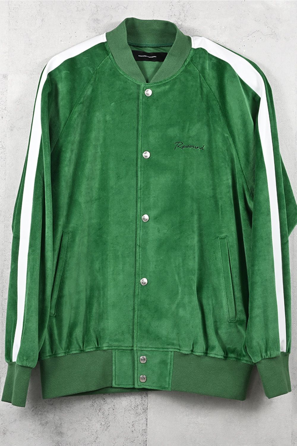VELOUR VARSITY / ベロア バーシティ ジャケット