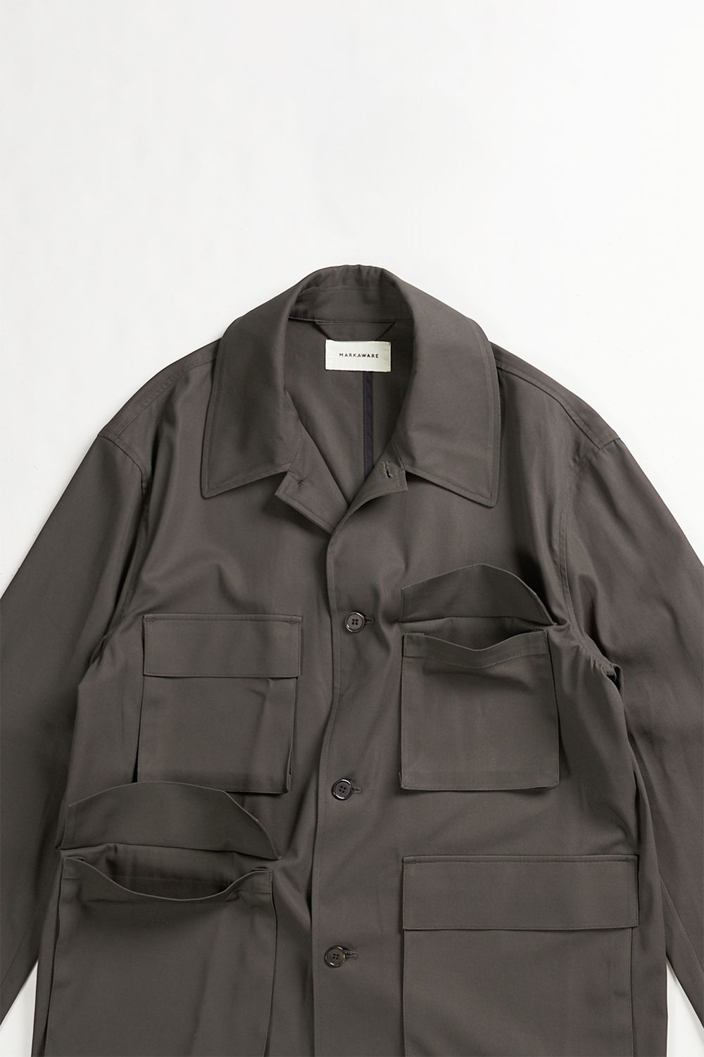 MARKAWARE - ORGANIC GIZA VOILE YARN TWILL 4POCKETS JACKET