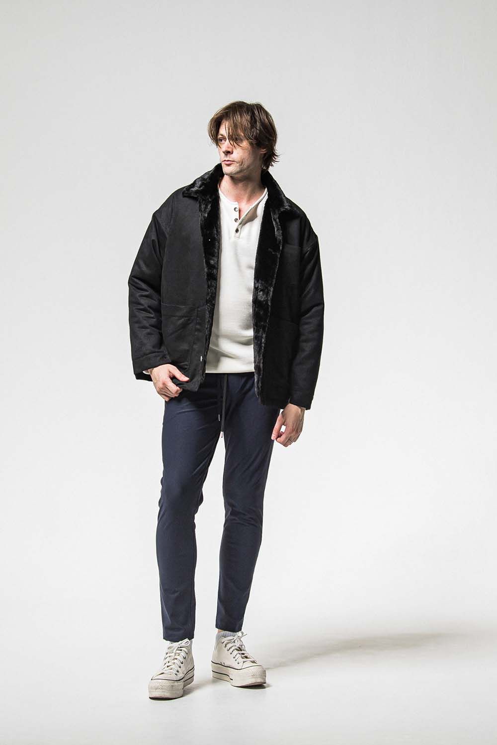 CHRIS EASY HEAT TUCK PANTS / クリス イージー ヒート タックパンツ