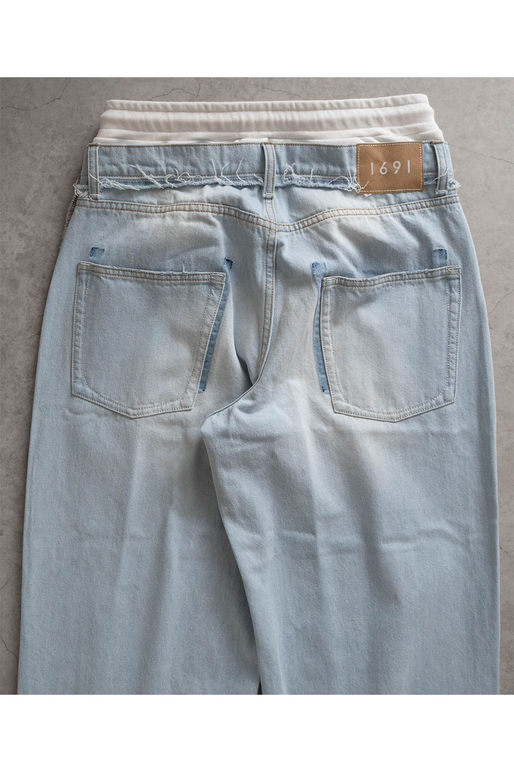 LAYERED BUGGY PANTS / レイヤードバギーパンツ