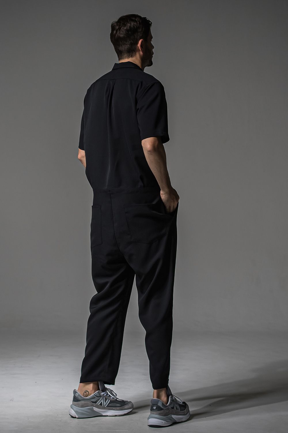 rage twill half all in one / 半袖シャツオールインワン