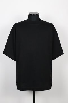 ORGANIC GIZA 80/2 KNIT COMFORT-FIT MOCK NECK Tee / オーガニック ギザコットン ニット コンフォートフィット モックネックTシャツ