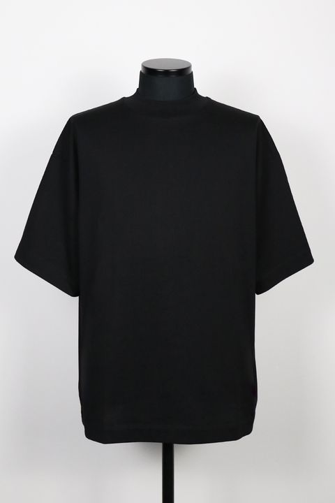 ORGANIC GIZA 80/2 KNIT COMFORT-FIT MOCK NECK Tee / オーガニック ギザコットン ニット コンフォートフィット モックネックTシャツ